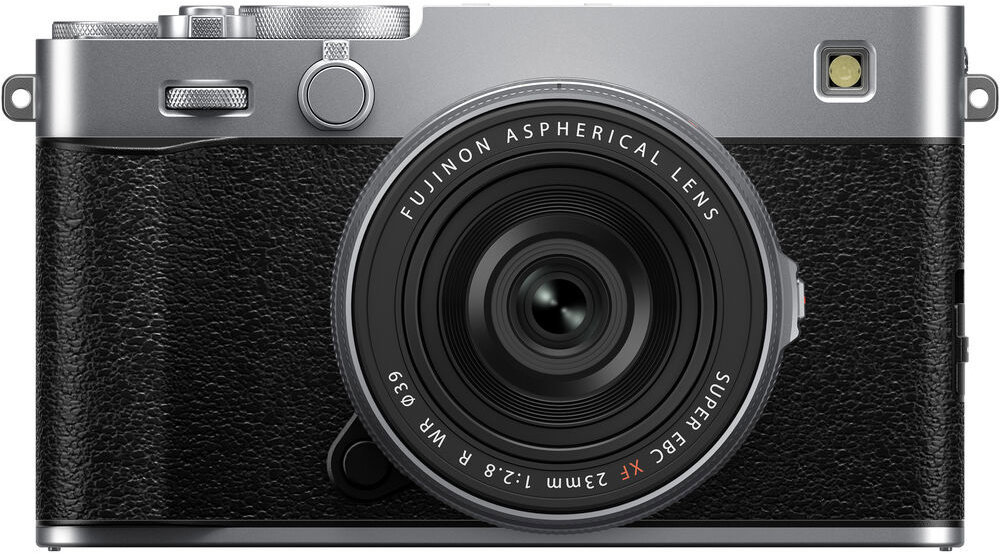 Fujifilm X-E5 tělo stříbrný + XF 23mm WR stříbrný