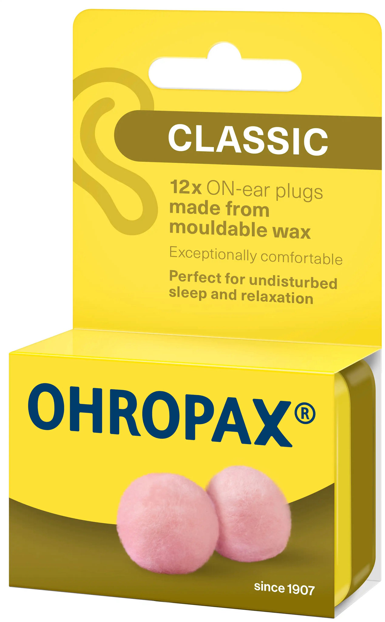 OHROPAX Classic Earplugs 12 pcs