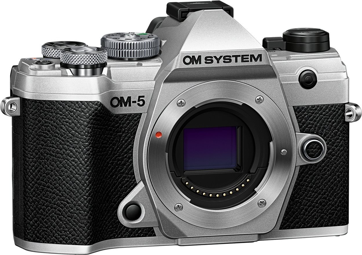 OM SYSTEM OM-5 tělo stříbrné