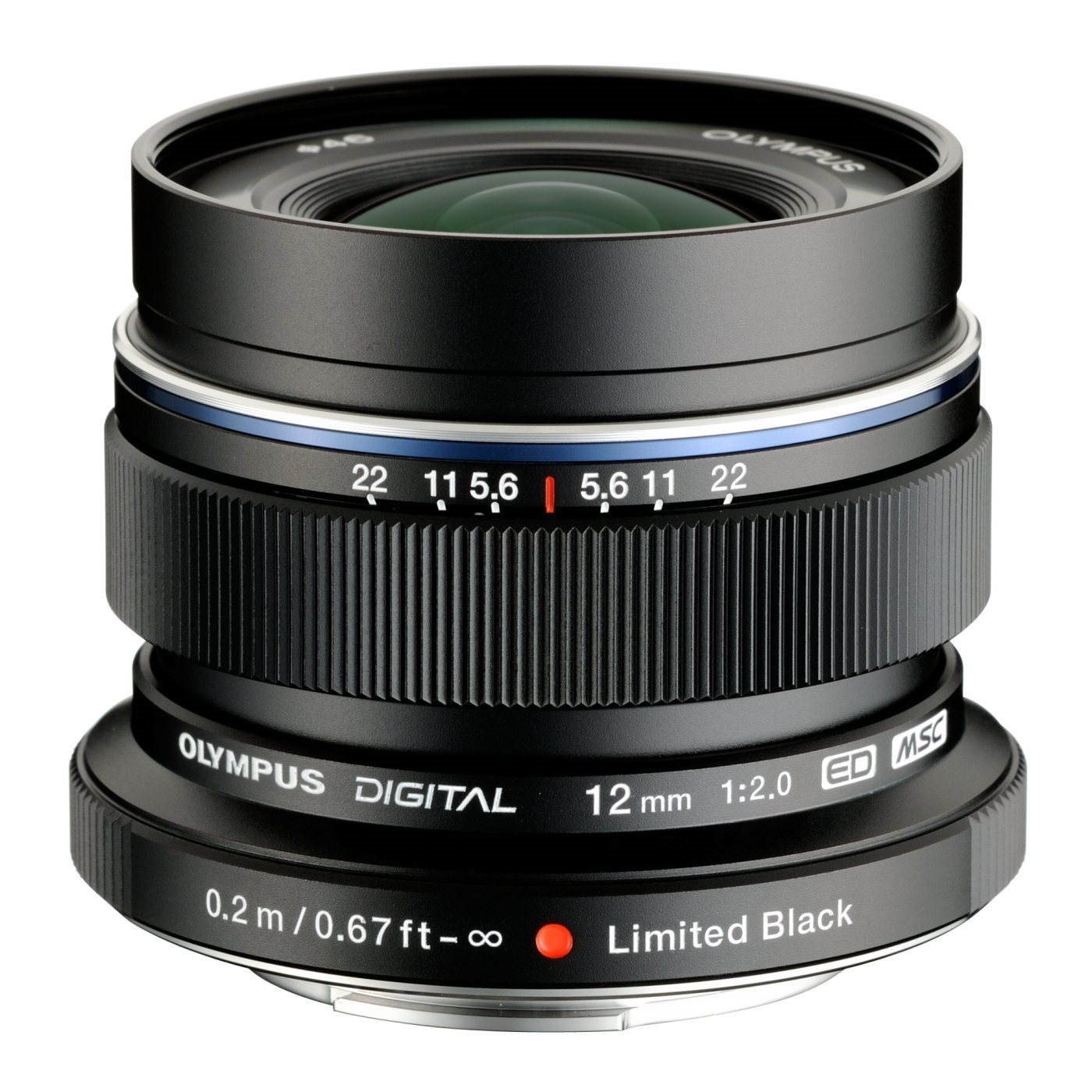 M.ZUIKO DIGITAL ED 12mm f/2.0 black