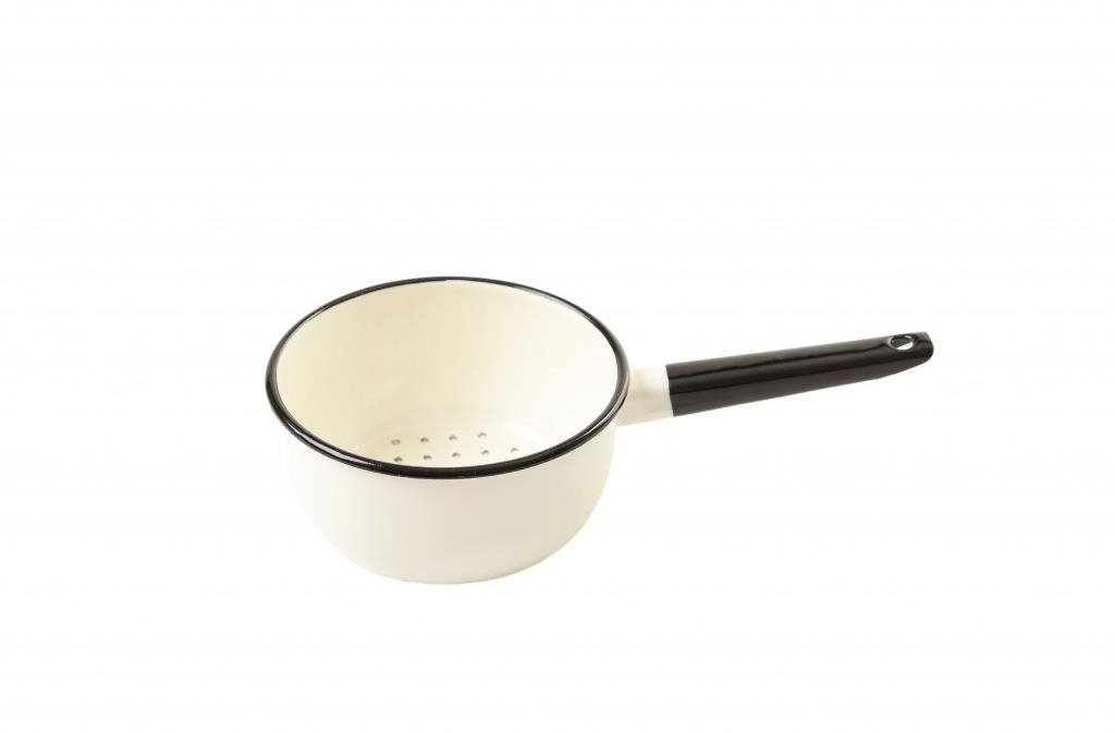 Olymp Smaltovaný s ručkou 16 cm 1,5 l milk