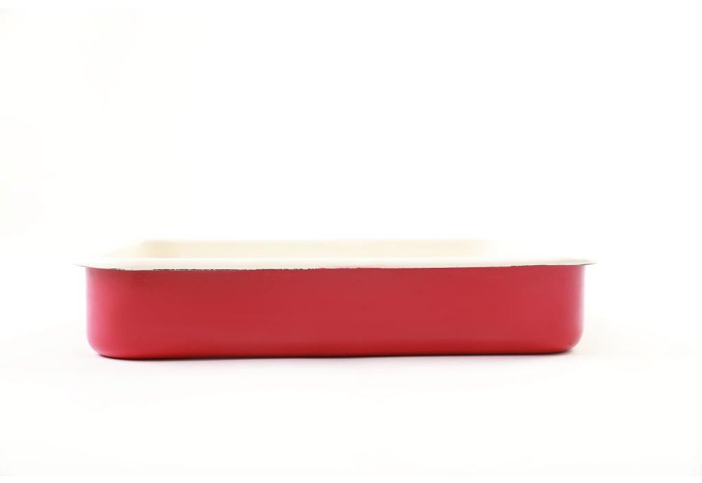 Olymp Elegant Bordó, smaltovaný pekáč 22 cm, 1,5 l