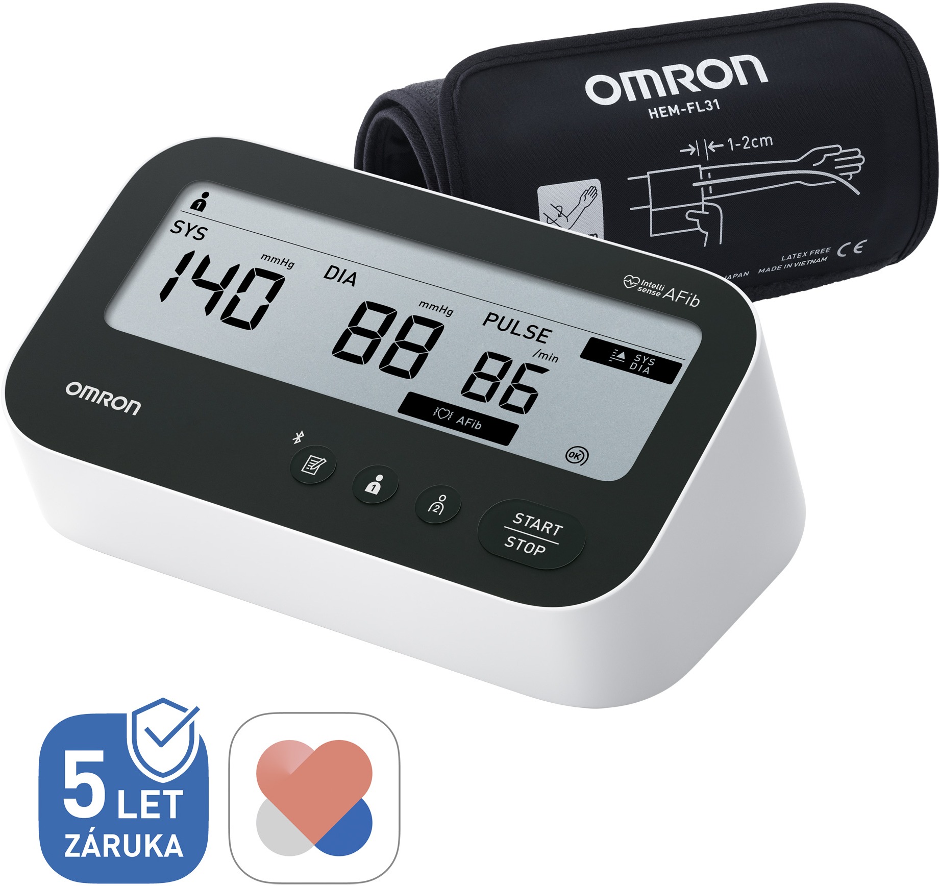 OMRON M4 Connect AFib