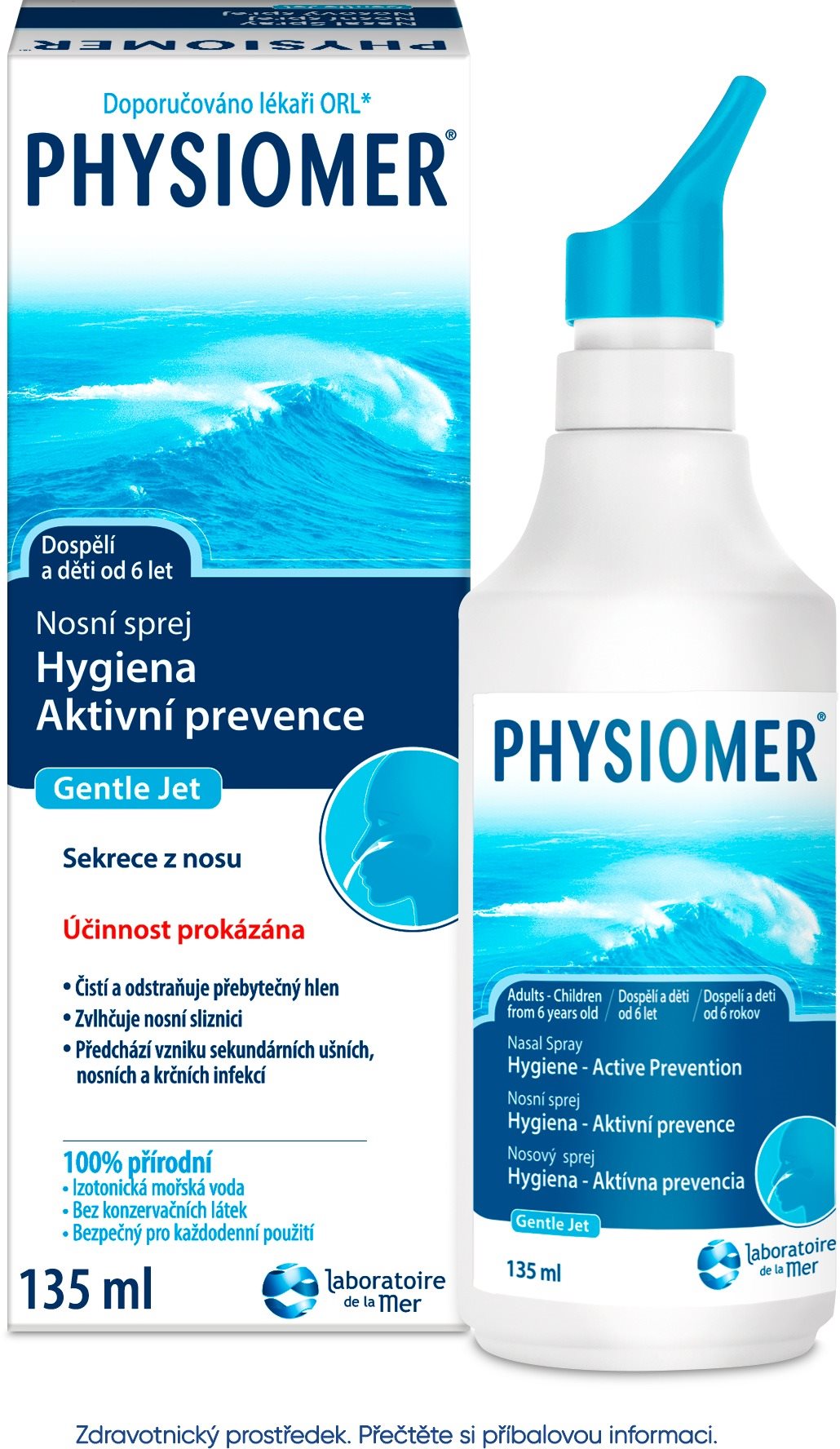 Physiomer Gentle Jet&Spray 135 ml