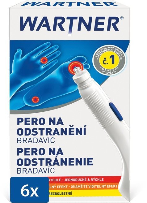 WARTNER Pero k odstranění bradavic