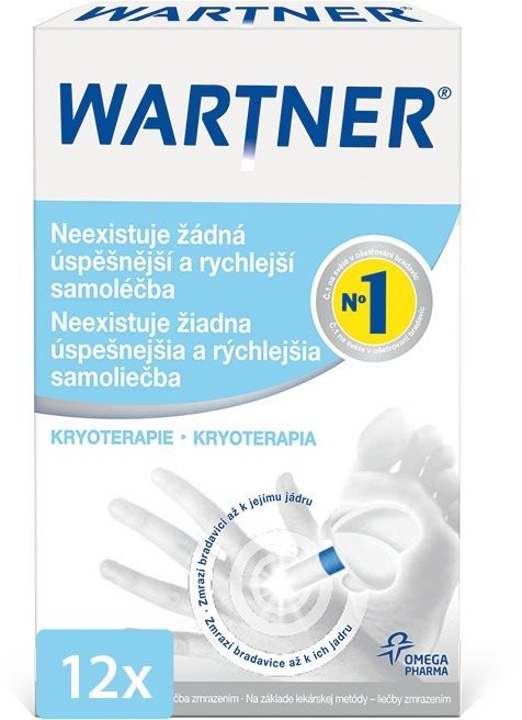 Wartner Přípravek na odstraňování bradavic (kryoterapie)