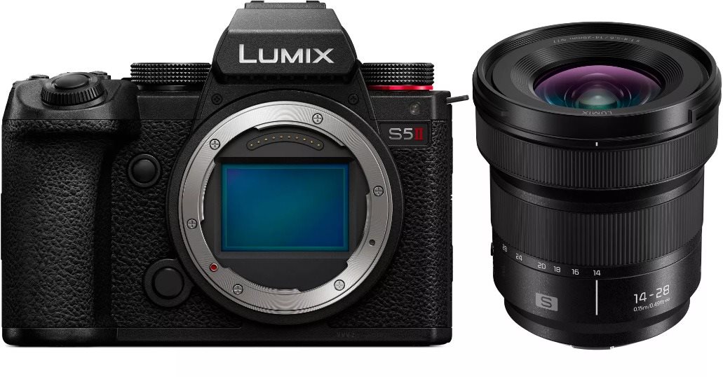 Panasonic Lumix DC-S5 Mark II tělo + Lumix S 14-28mm f/4-5.6 Macro