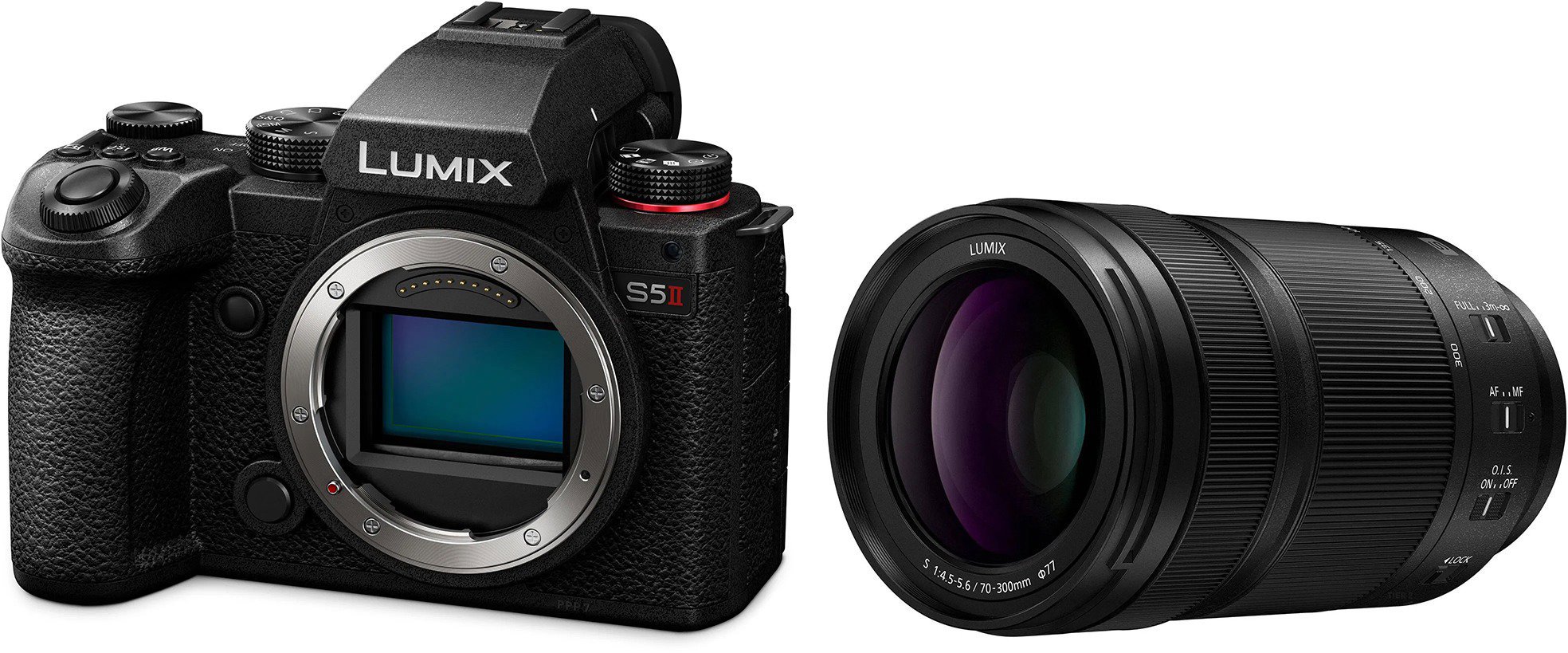 Panasonic Lumix DC-S5 Mark II + Lumix S 70-300mm F4,5-5,6 Macro OIS