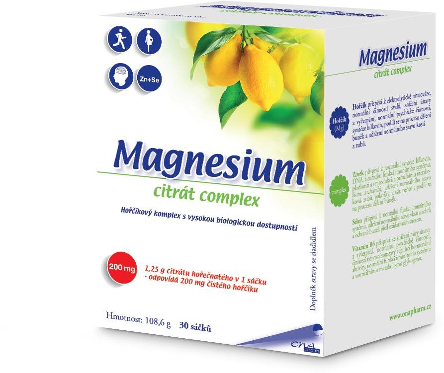 Onapharm Magnesium citrát complex 30 sáčků