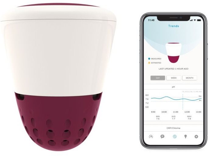 ONDILO ICO Spa – digitální tester vody ve vířivce 4 v 1, Wi-Fi + Bluetooth