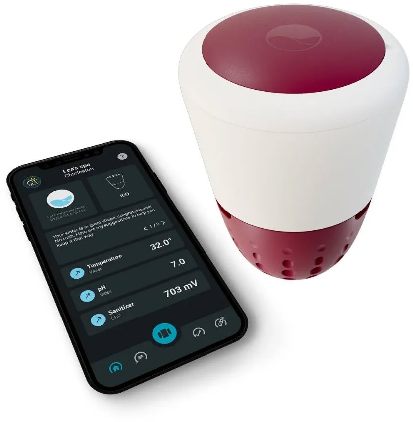 ONDILO ICO Spa V2 Essential +, chytrý monitor vody a kalibrační sada - Cl/Br dezinfekce