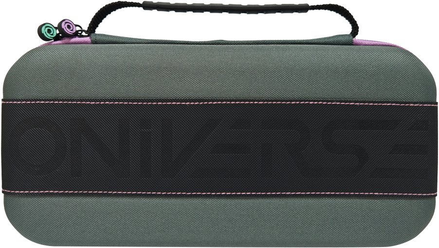 ONIVERSE Pouzdro Zipper fialová/zelená (Switch 2/Switch/OLED)