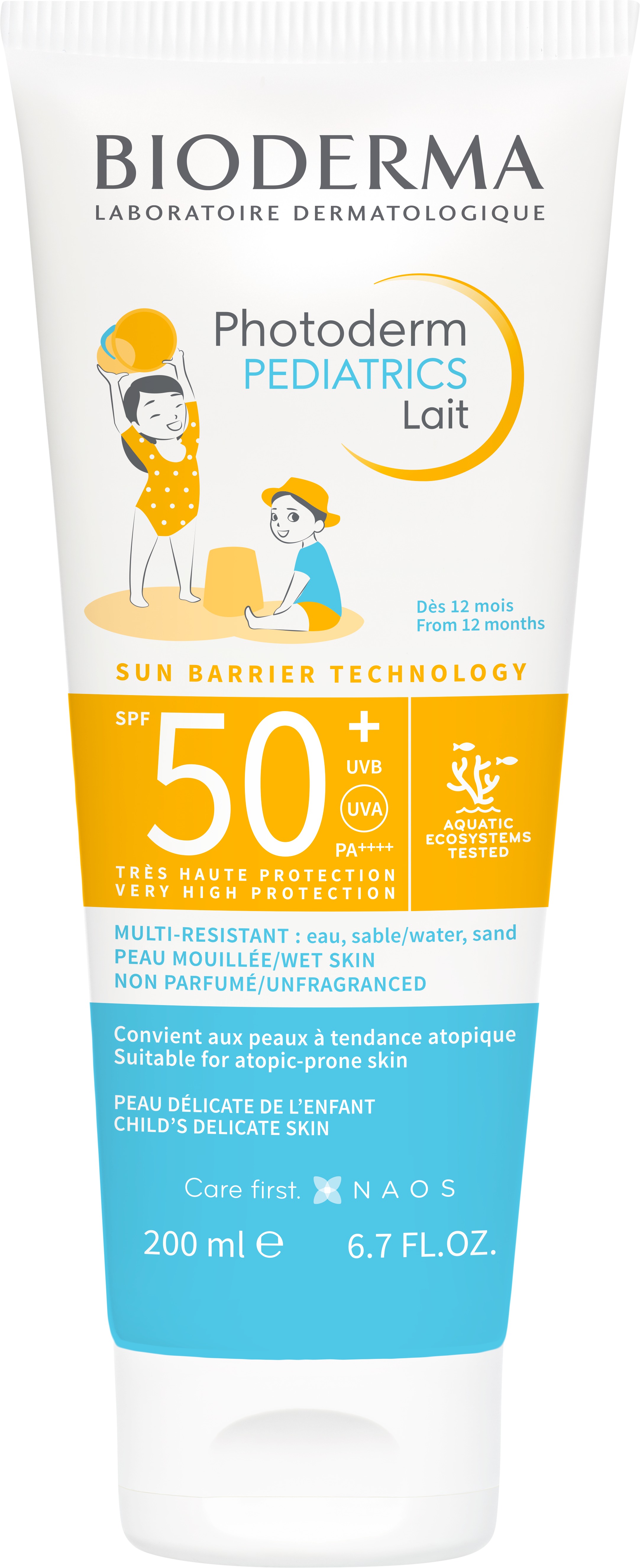 BIODERMA Photoderm Pediatrics Lait SPF 50+ 200 ml