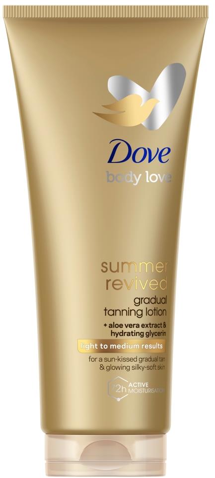 DOVE Summer Revived Light to Medium Results 200 ml