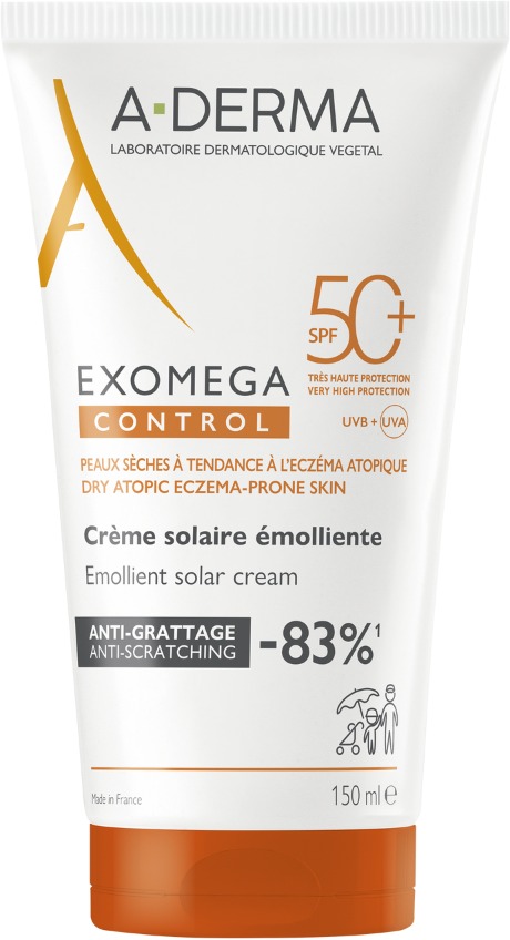 A-DERMA Exomega Control Emolien.krém SPF 50+ 150 ml