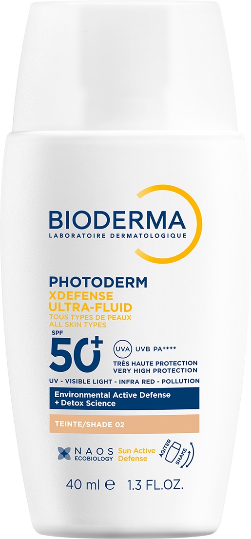 BIODERMA Photoderm XDefense Ultra-Fluid SPF 50+ Shade 02 40 ml