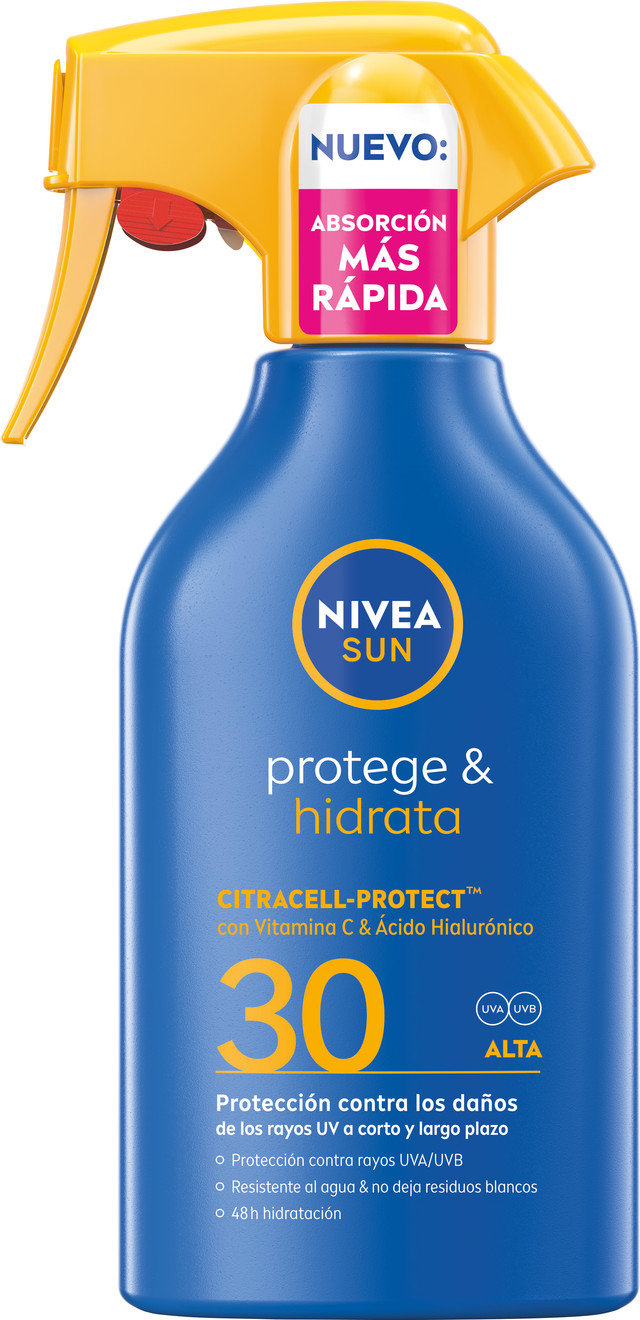 NIVEA Sun Protect&Moisture SPF 30 pumpa 270 ml