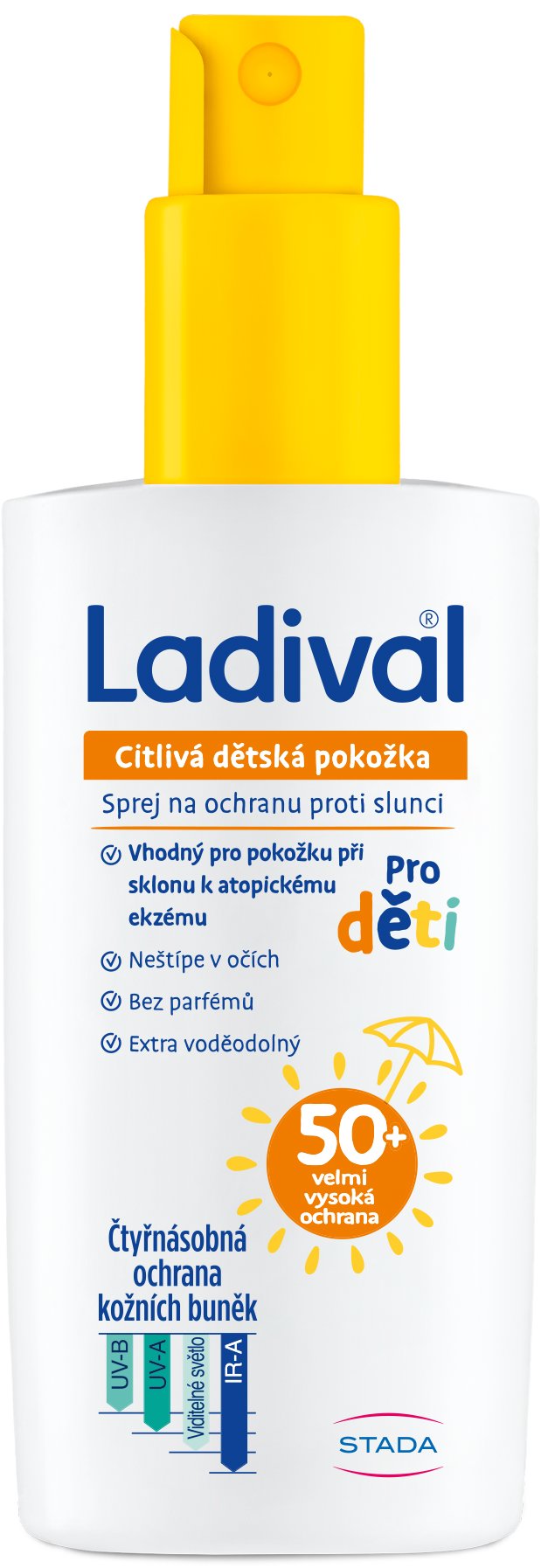 LADIVAL Pro děti OF 50+ 150 ml