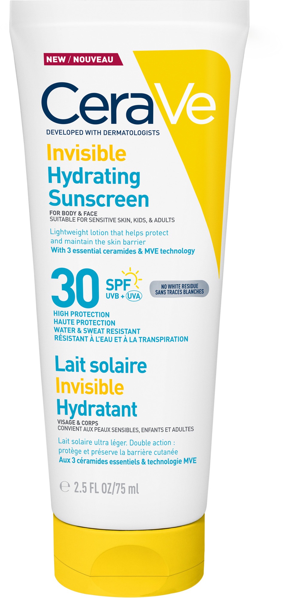 CERAVE Hydratační opalovací mléko SPF30 75 ml
