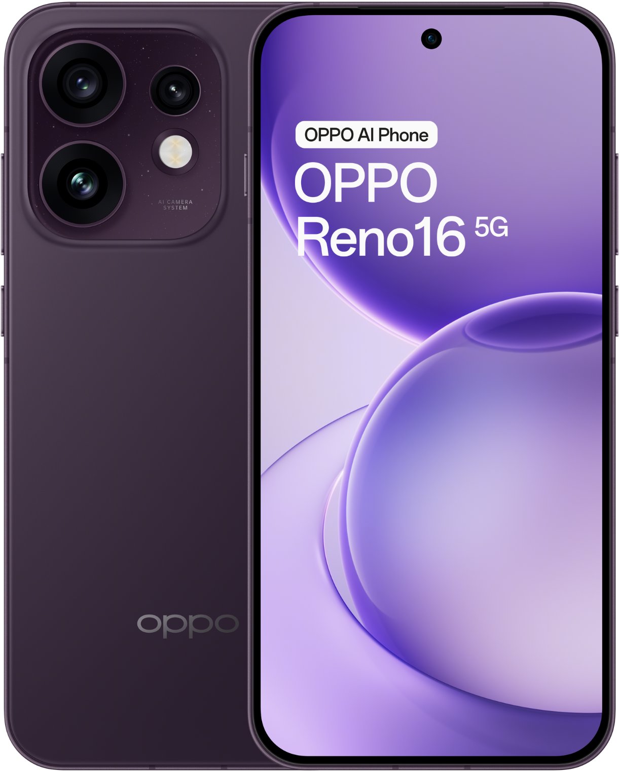OPPO Reno16 5G 8GB/512GB Purple Black - sleva 21% v OPPO