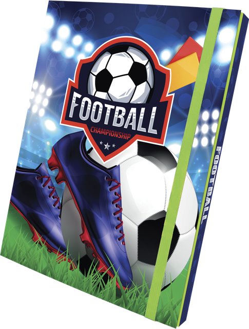 OPTIMUM desky na sešity 3D, A4, Football