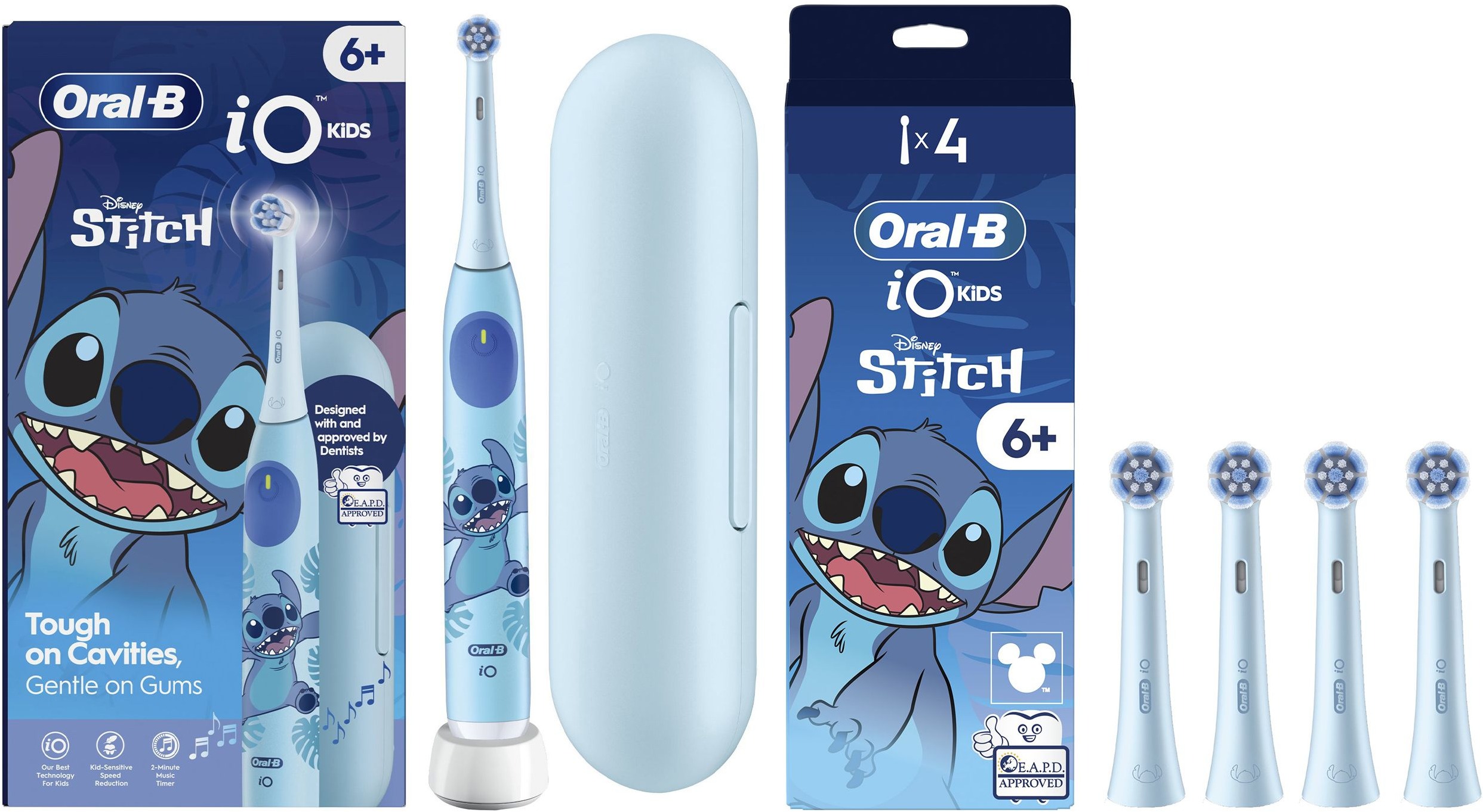 Oral-B iO Stitch + Stitch 4ct hlavice