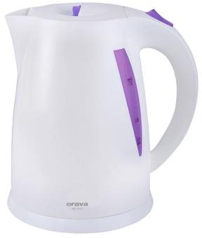 Orava Varná konvice 1,7 l, bílo-fialová