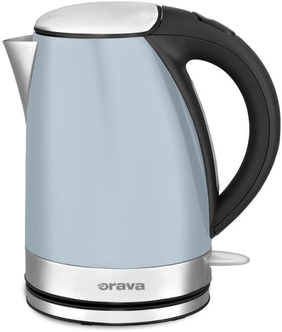 Orava Nerezová varná konvice 1,7 l,  světle modrá