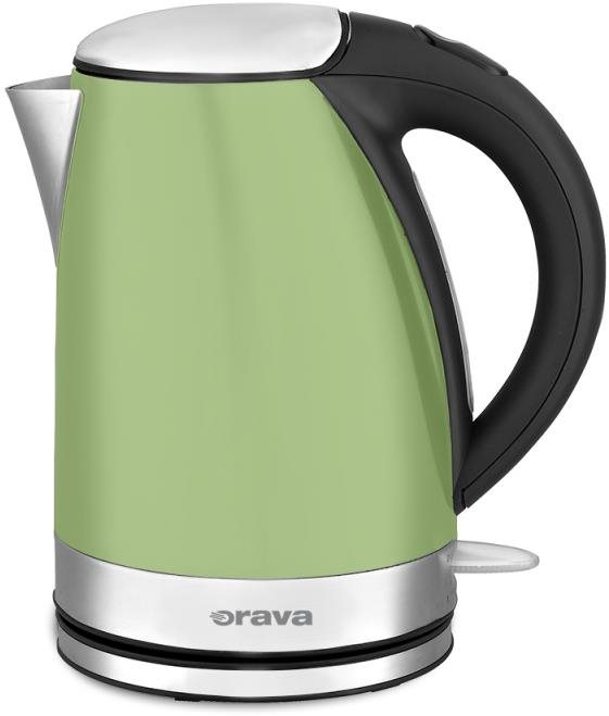 Orava Nerezová varná konvice 1,7 l, khaki zelená