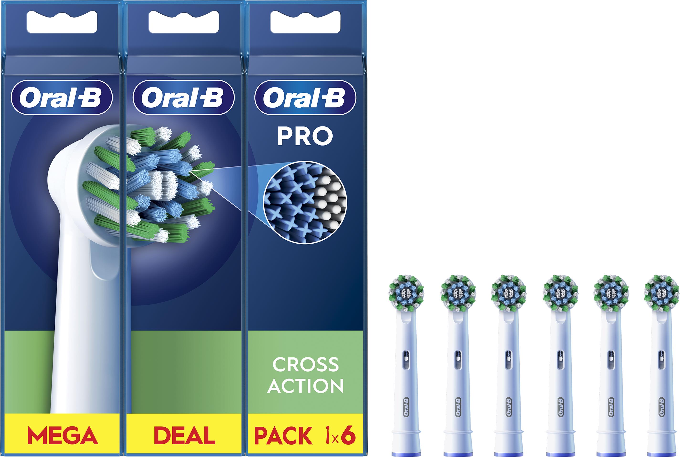 Oral-B Pro Cross Action, 6 ks - sleva 35% v ORAL-B