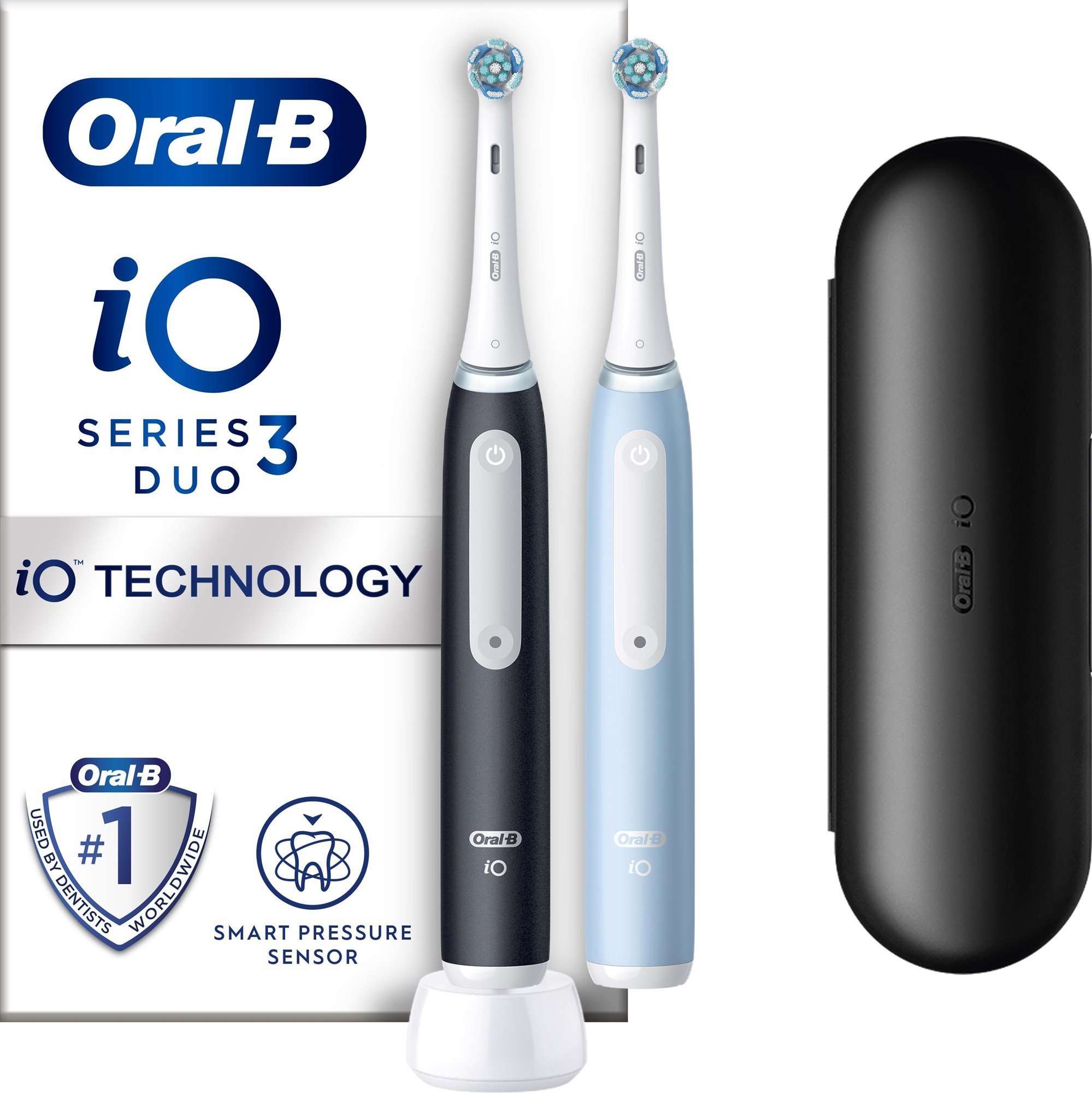 Oral-B iO 3 DUO černý a modrý