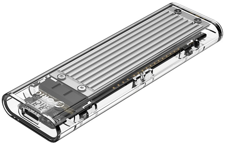 ORICO M.2 NVMe SSD External Hard Disk Enclosure 10Gbps Silver
