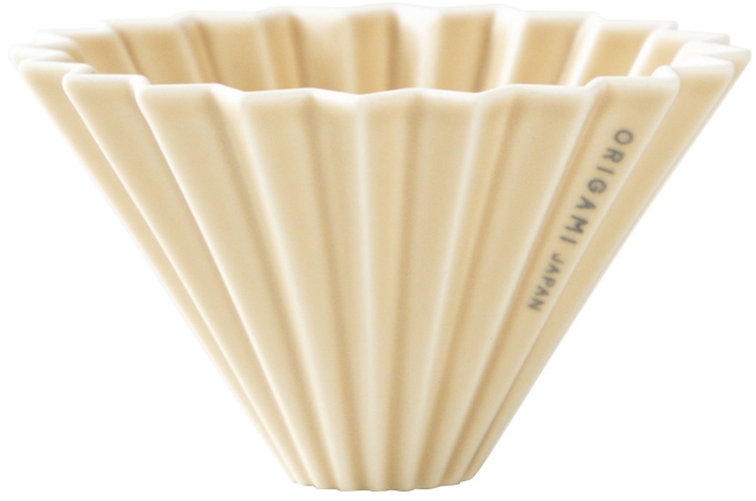 Origami Dripper keramický S béžový
