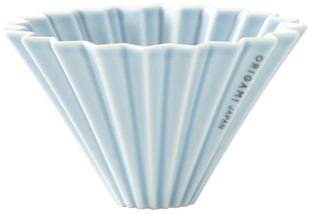 Origami Dripper keramický S modrý mat