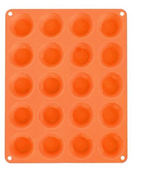 ORION Forma silikon muffiny malé 20 oranžová