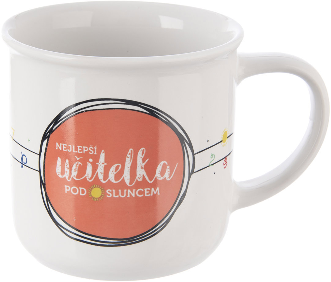 ORION Hrnek 0,34 l NEJLEPŠÍ UČITELKA CZ, porcelán