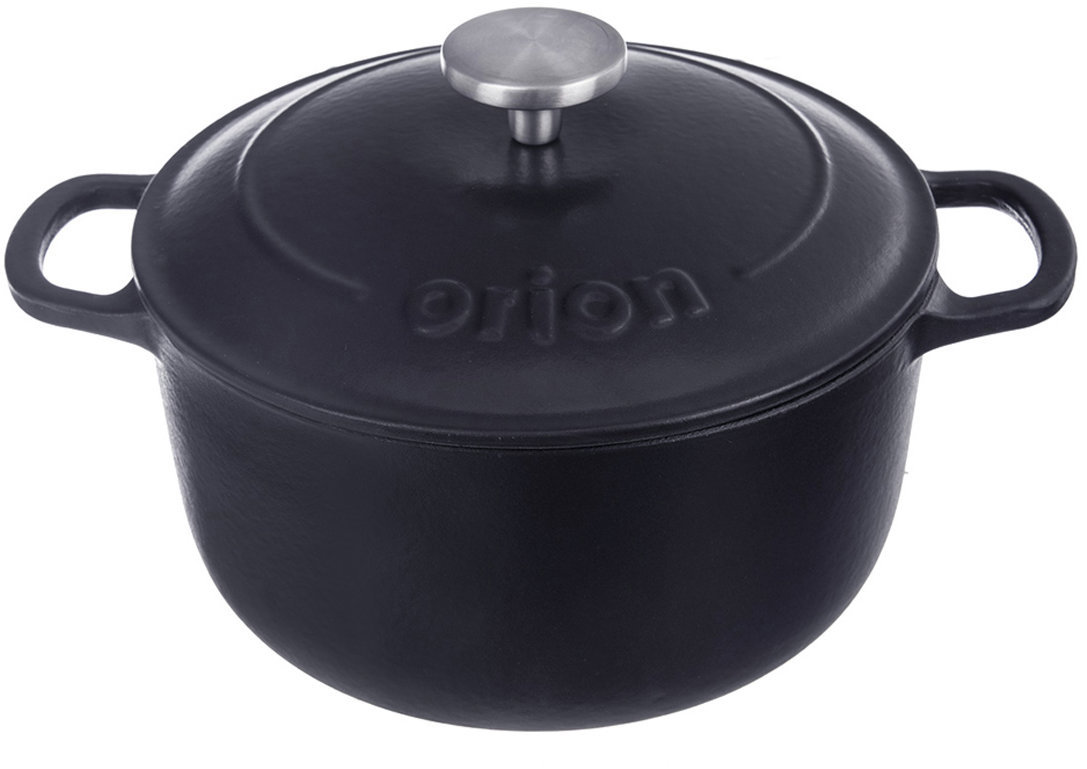 ORION Hrnec 5,2 l s poklicí LITINA SMALT