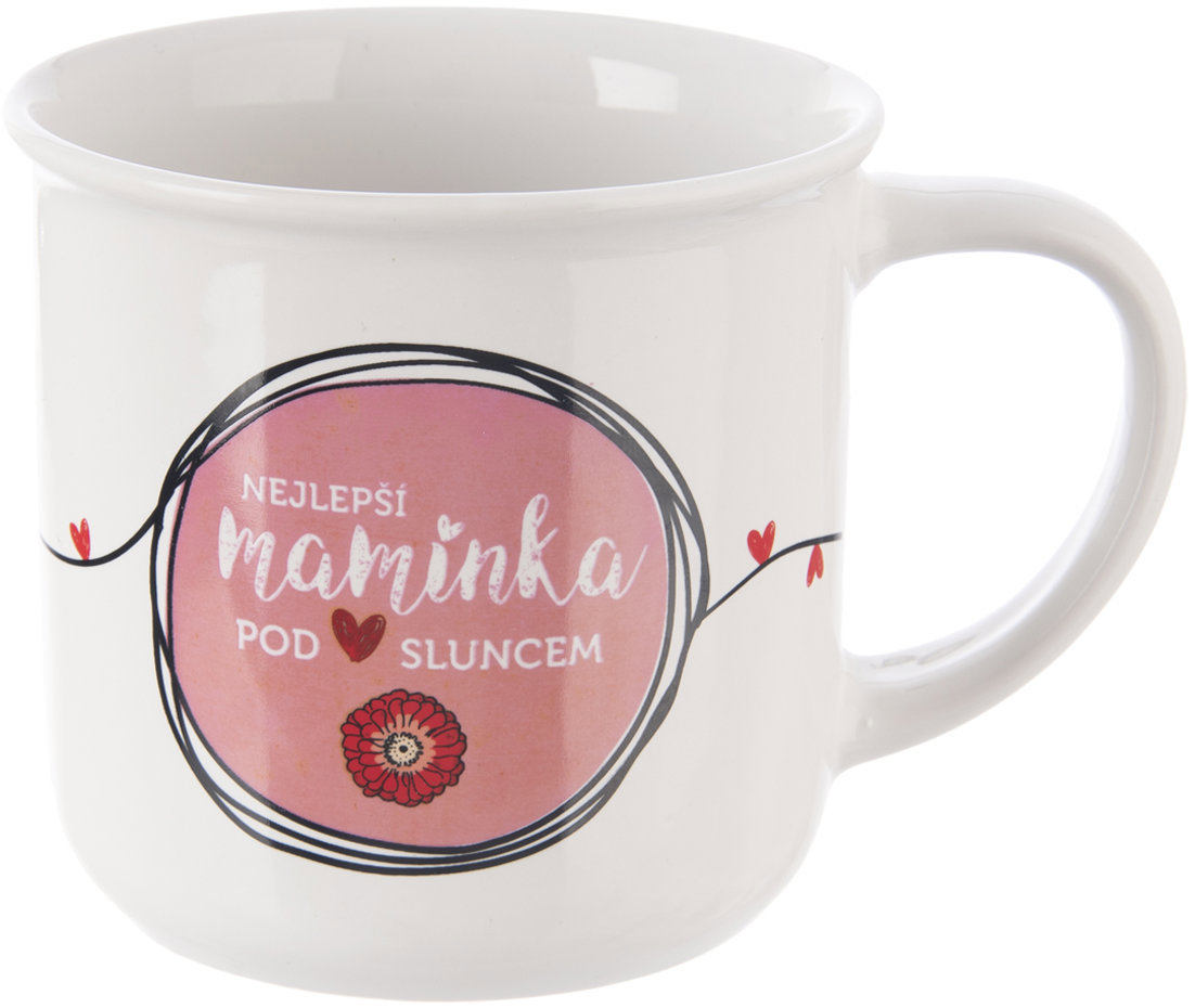 ORION Hrnek 0,34 NEJLEPŠÍ MAMINKA l CZ, porcelán
