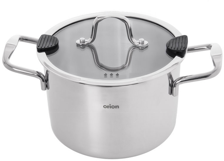 ORION Kastrol nerez VENICE 1,9 l poklice sklo