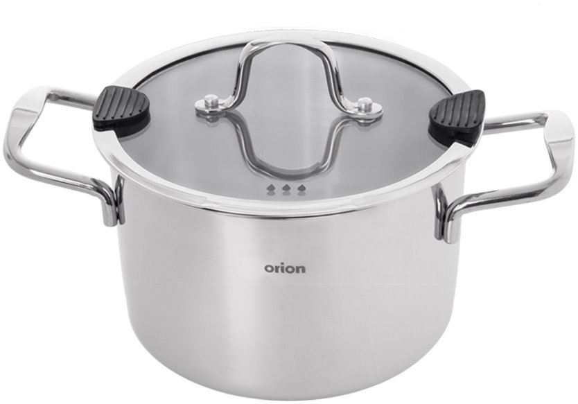 ORION Kastrol nerez VENICE 2,3 l poklice sklo