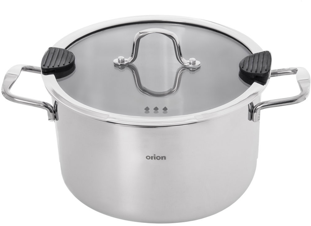 ORION Kastrol nerez VENICE 6,2 l poklice sklo