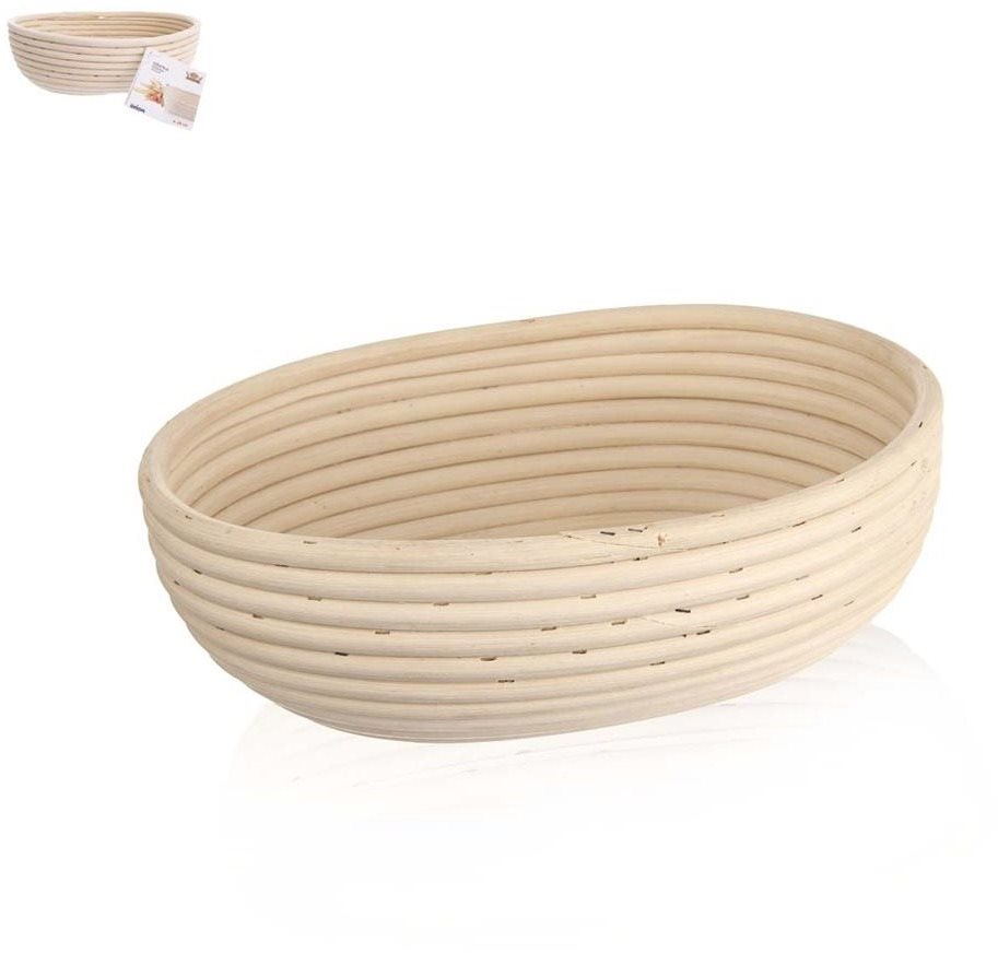 ORION Ošatka rattan oválná 28x22x9 cm