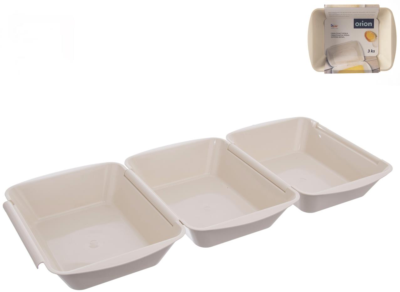ORION Miska UH obalovací set 3 ks