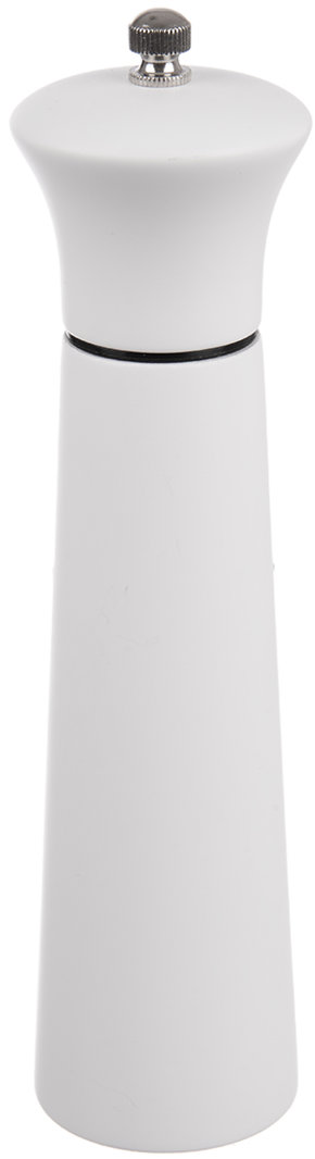 ORION Mlýnek bílý výška 21,5 cm gumovníkové dřevo/UH