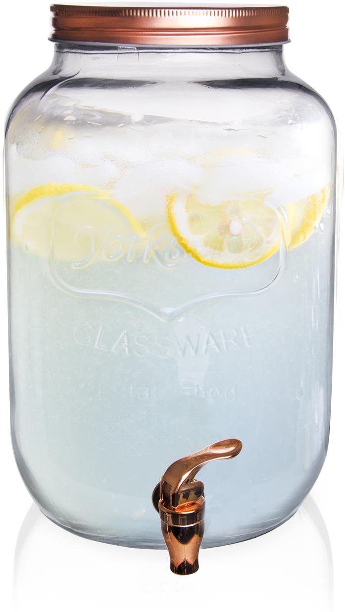 ORION Láhev sklo+kohoutek 8,8 l