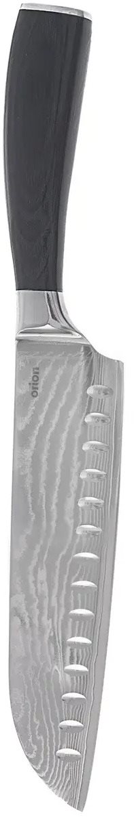 Orion Nůž santoku kuchyňský damašková ocel/pakka 18,5 cm