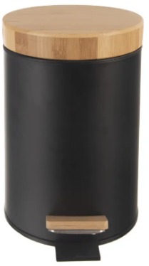 Orion BLACK 3 l s pedálem kov/UH + bambusové víko