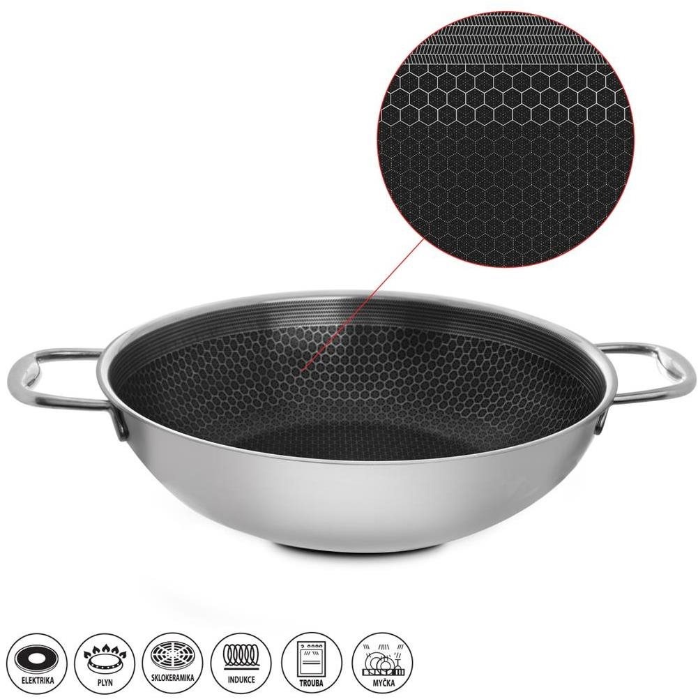 ORION Pánev Wok 28 cm COOKCELL 3 vrstvá