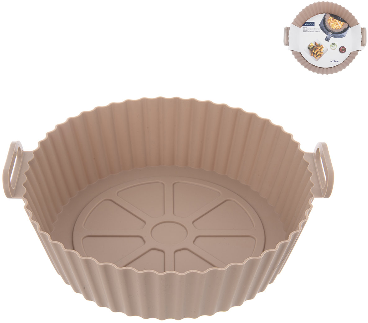 ORION Forma do horkovzdušné fritézy průměr 23 cm silikon