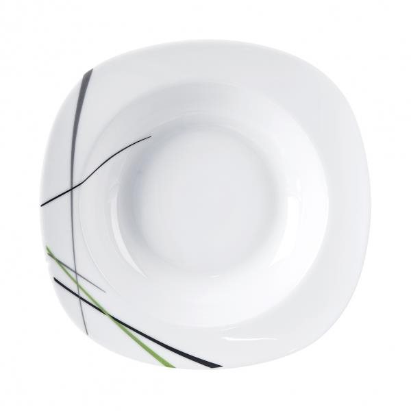 ORION Talíř porc. GREEN hran.hluboký